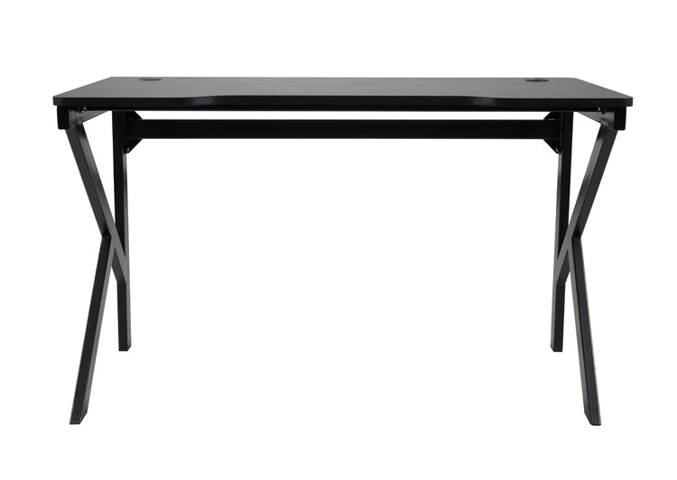 Gaming bureautafel - zwart - 120x60x73 cm - Carbon Fiber Look