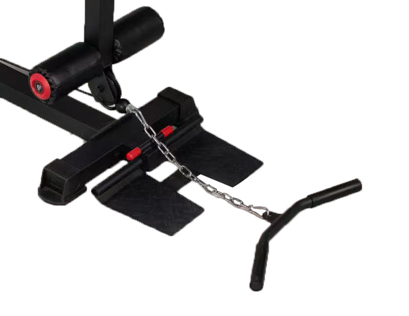 Krachtstation met 72 kg gewichten - 170x103x205 cm - zwart