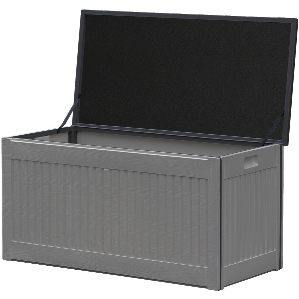 Tuinbox 270L opbergkist - 107x51x54 cm - antraciet