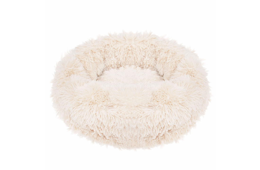 Hondenmand 80 cm - beige - hondenkussen Pluche