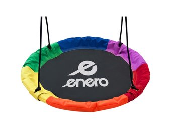 Nestschommel 110 cm - regenboog - tot 150 kg