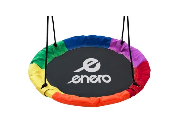 Nestschommel 110 cm - regenboog - tot 150 kg