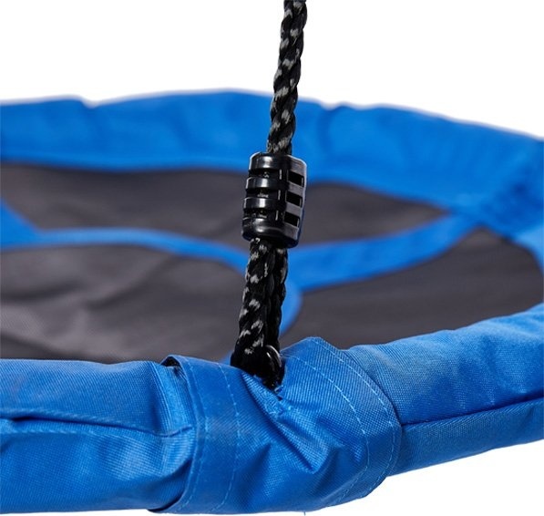 Nestschommel 110 cm - blauw - tot 150 kg