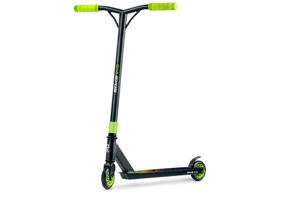 Stunt step Neon groen - 66x10x83 cm - aluminium