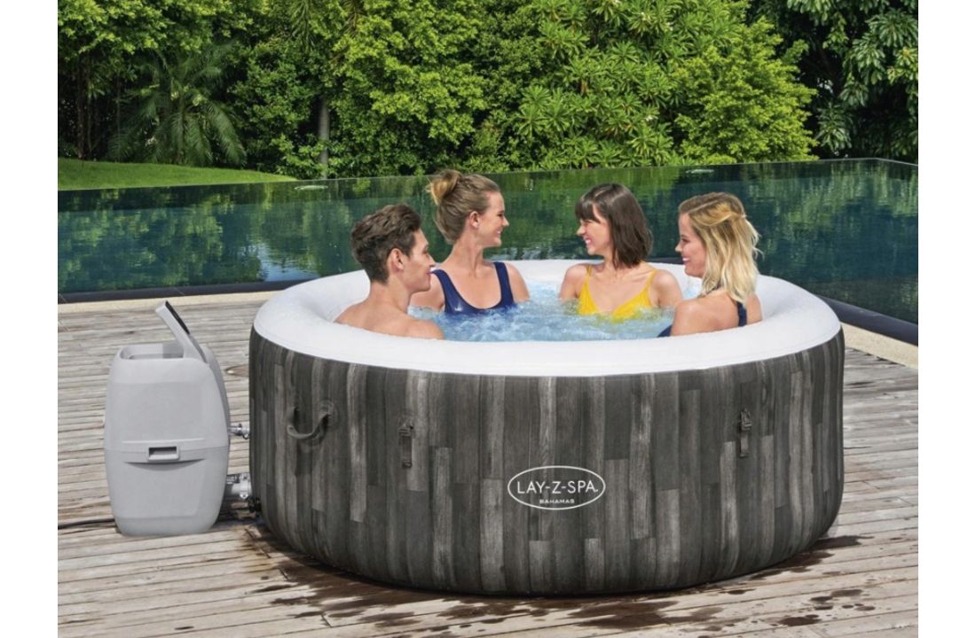 Bestway Lay-Z-Spa BAHAMAS opblaasbare jacuzzi - 4-pers - 180x66 cm