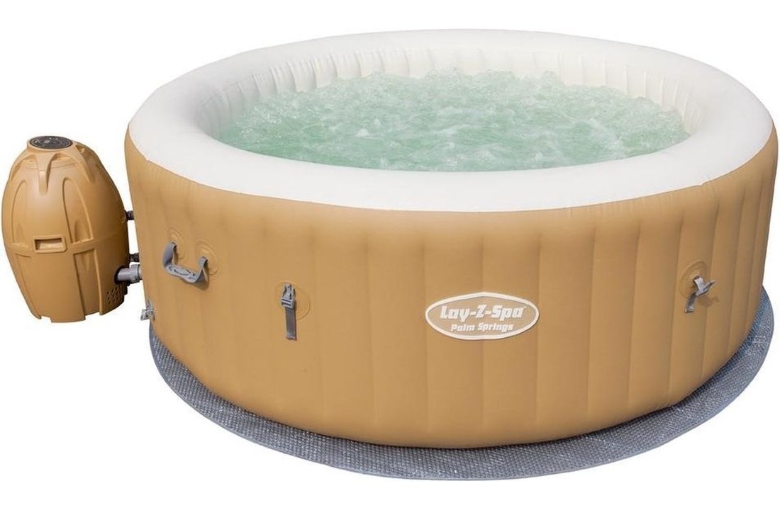 Bestway Lay-Z-Spa Palm Spring opblaasbare jacuzzi - 6-pers - 196x71 cm