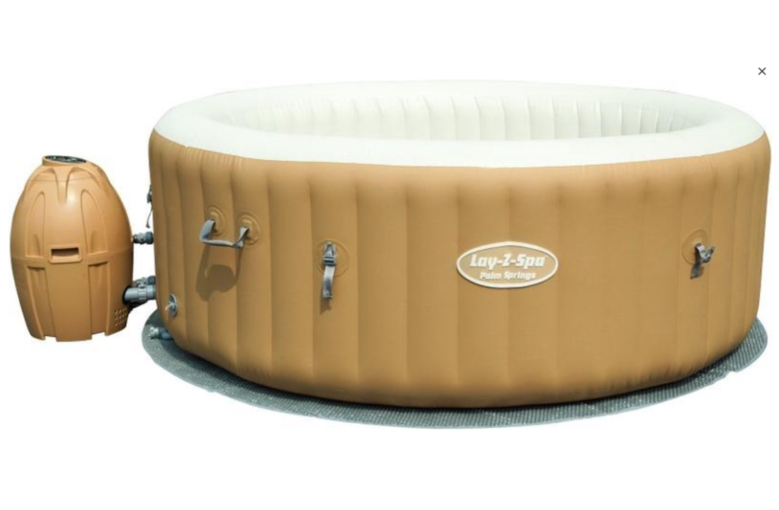 Bestway Lay-Z-Spa Palm Spring opblaasbare jacuzzi - 6-pers - 196x71 cm