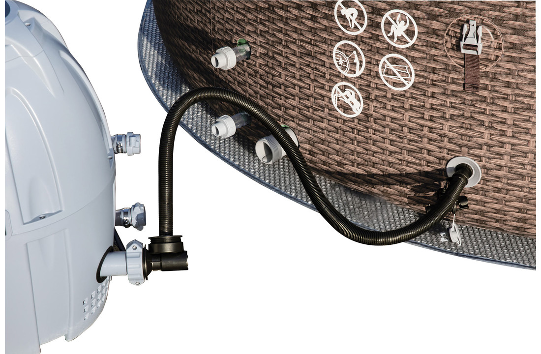 Bestway Lay-Z-Spa St. Moritz opblaasbaar bubbelbad - 7-pers - 216x71 cm