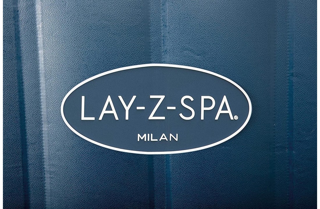 Bestway Lay-Z-Spa Milan Airjet Plus opblaasbare jacuzzi - 6-pers - 196x71 cm