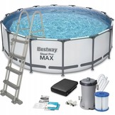 Bestway Steel Pro Max 457x122 cm grijs - complete set