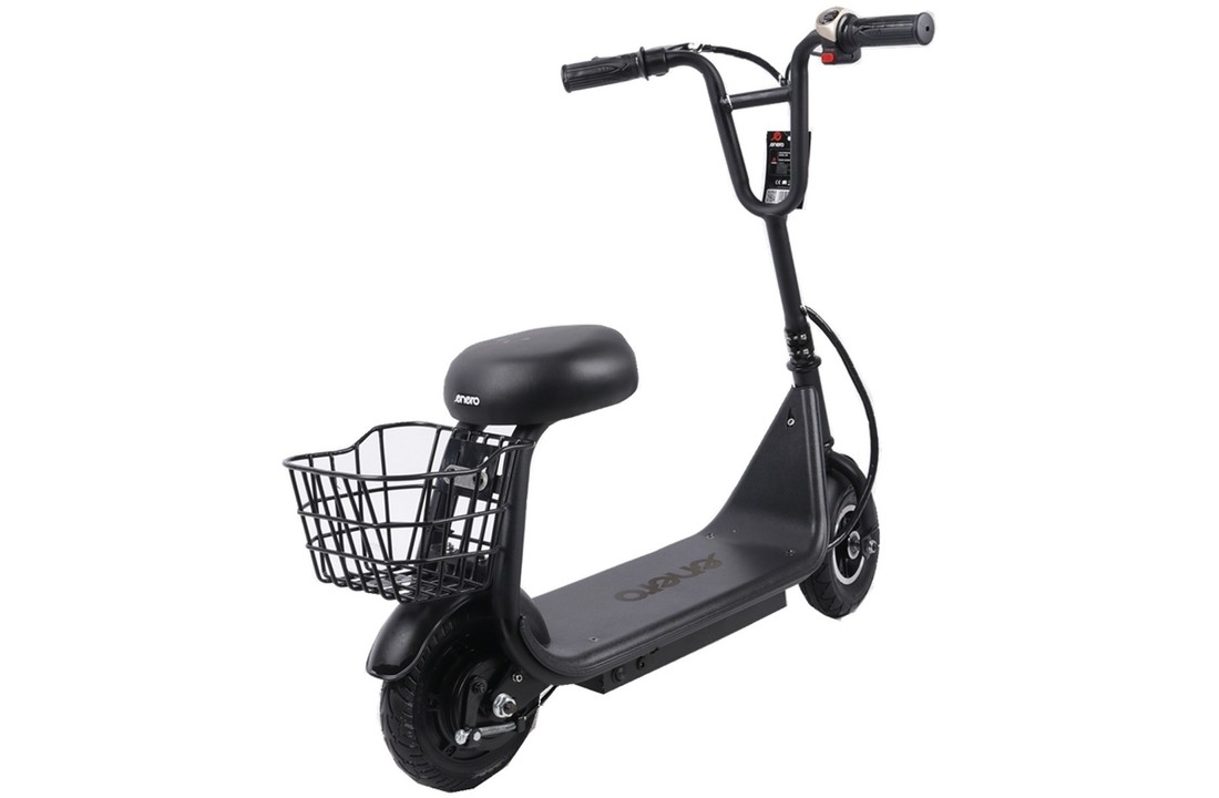Elektrische scooter - 11 km/u - zwart - campingscooter