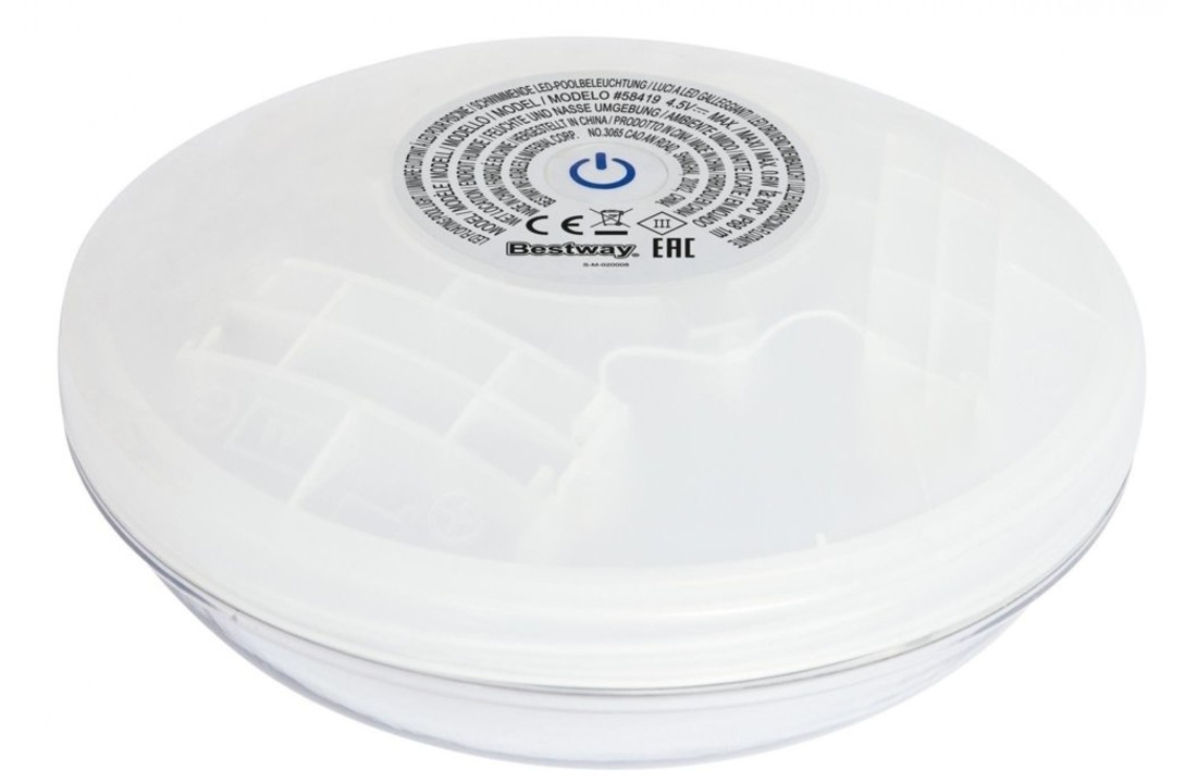 Flow Clear drijvende LED zwembadlamp met 4 kleuren verlichting