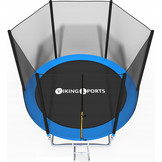 Trampoline 305 cm met veiligheidsnet - tot 100 kg - blauw