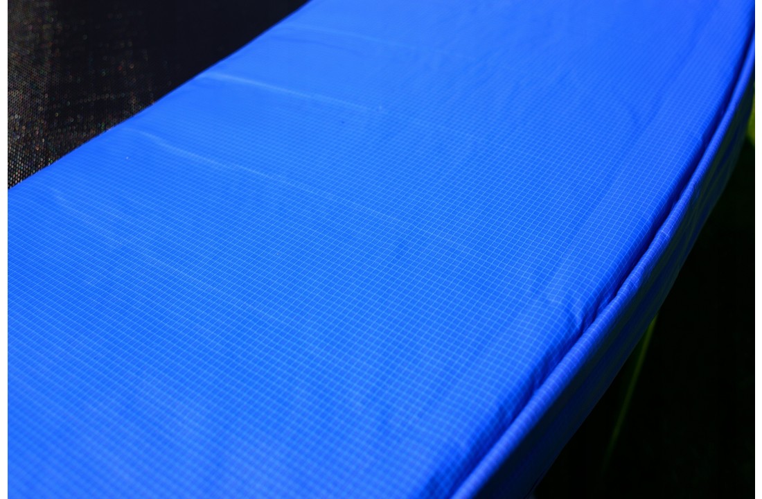 Trampoline 244 cm met veiligheidsnet - blauw