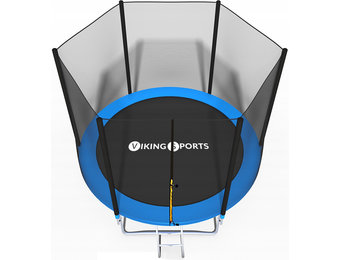 Trampoline 244 cm - met veiligheidsnet en ladder