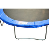 Trampoline rand afdekking 366 blauw randkussen