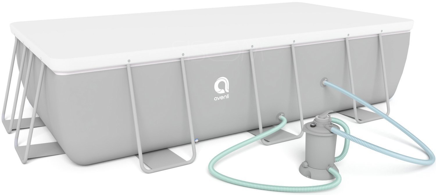 Avenli Frame pool 400x200x99 cm met zandfilterpomp - complete set
