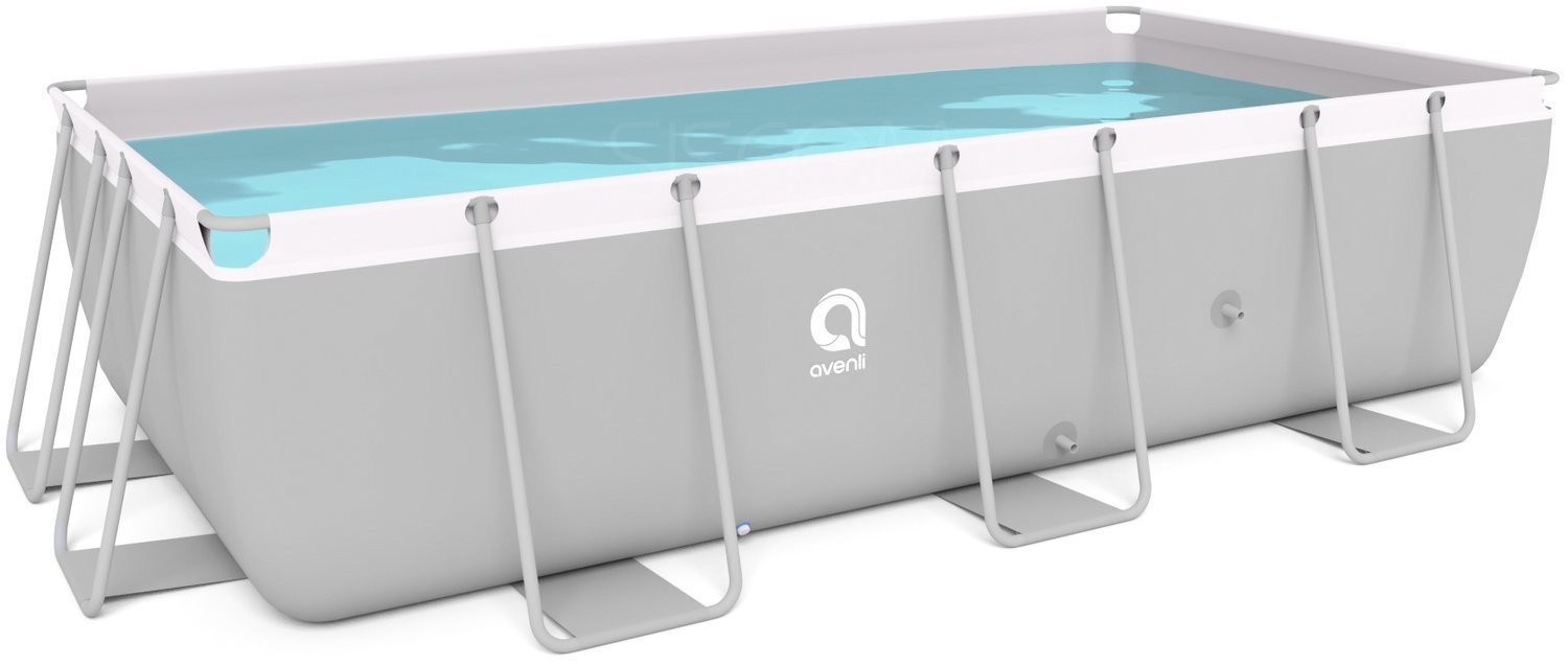 Avenli opzetzwembad 400 x 200 x 99 cm met filterpomp - complete set