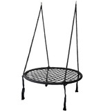 Hangstoel zwart 80 cm diameter tot 150 kg