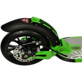 Opvouwbare step groen met schijfrem - 98x105 cm