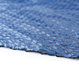 RAMROXX zwembadafdekking verwarmend zwart/blauw - 550 x 275 rechthoekig