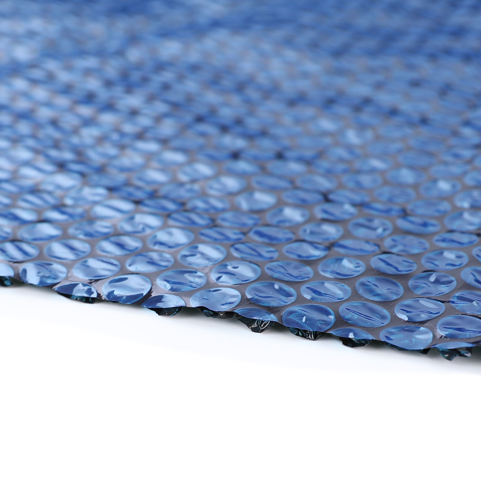 RAMROXX zwembadafdekking verwarmend zwart/blauw - 550 cm - 115 µm