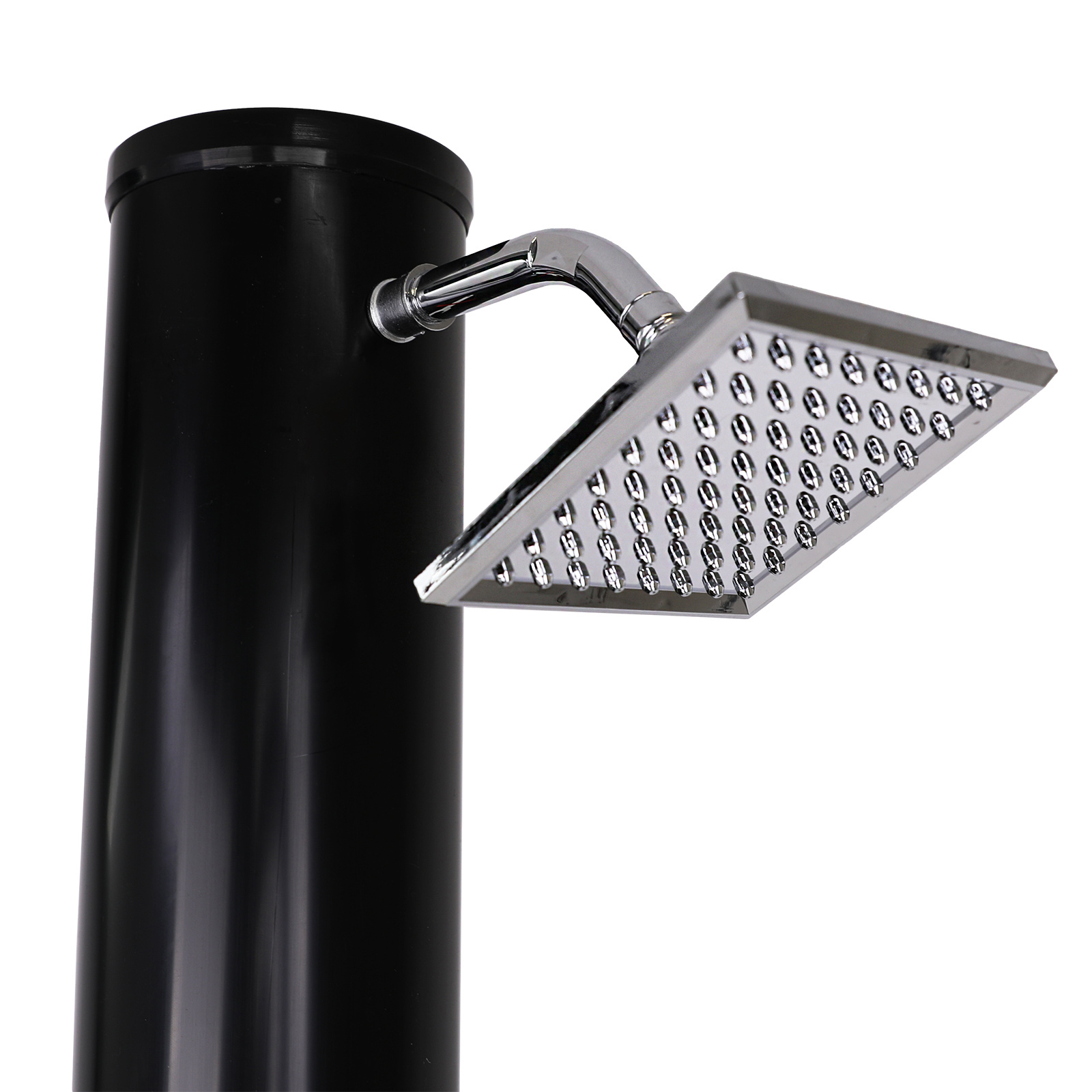 Tuindouche op zonne-energie - vierkante douchekop - 35 liter