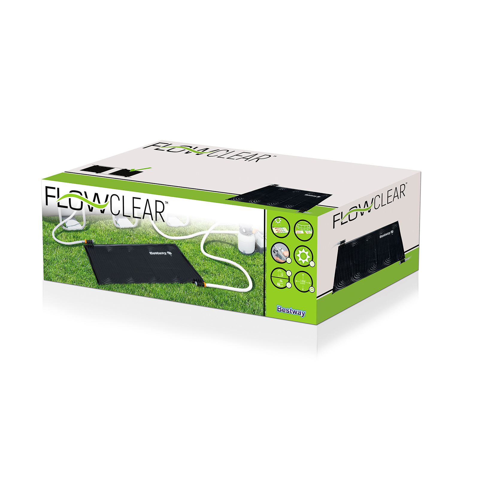 Bestway Flowclear zwembad verwarmingsmat - 171 x 110 cm - 32-38 mm