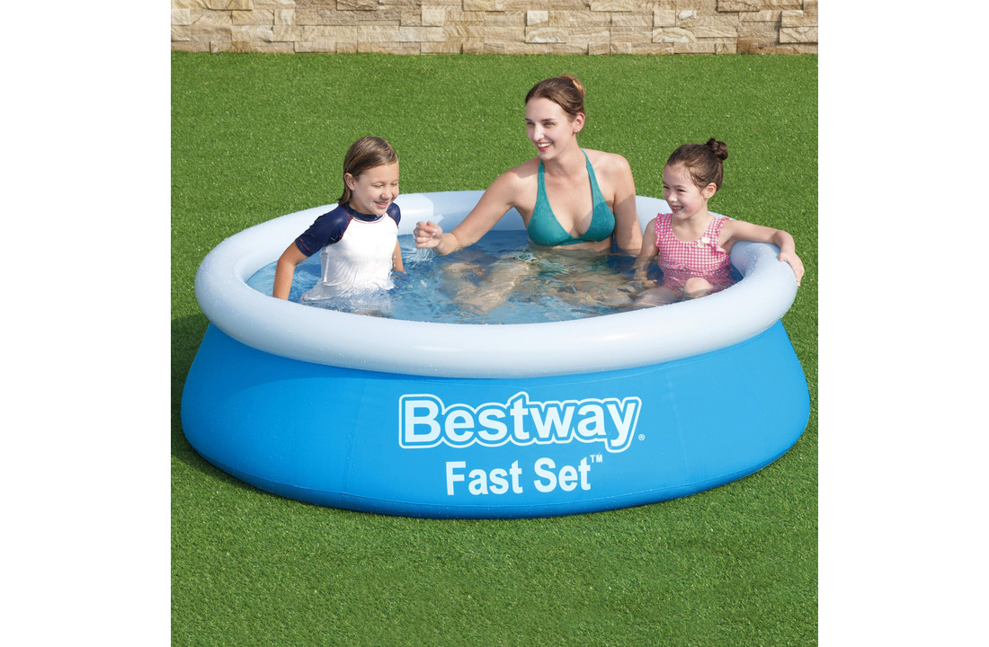 Bestway Fast Set peuterbad 183 x 51 cm opblaaszwembad