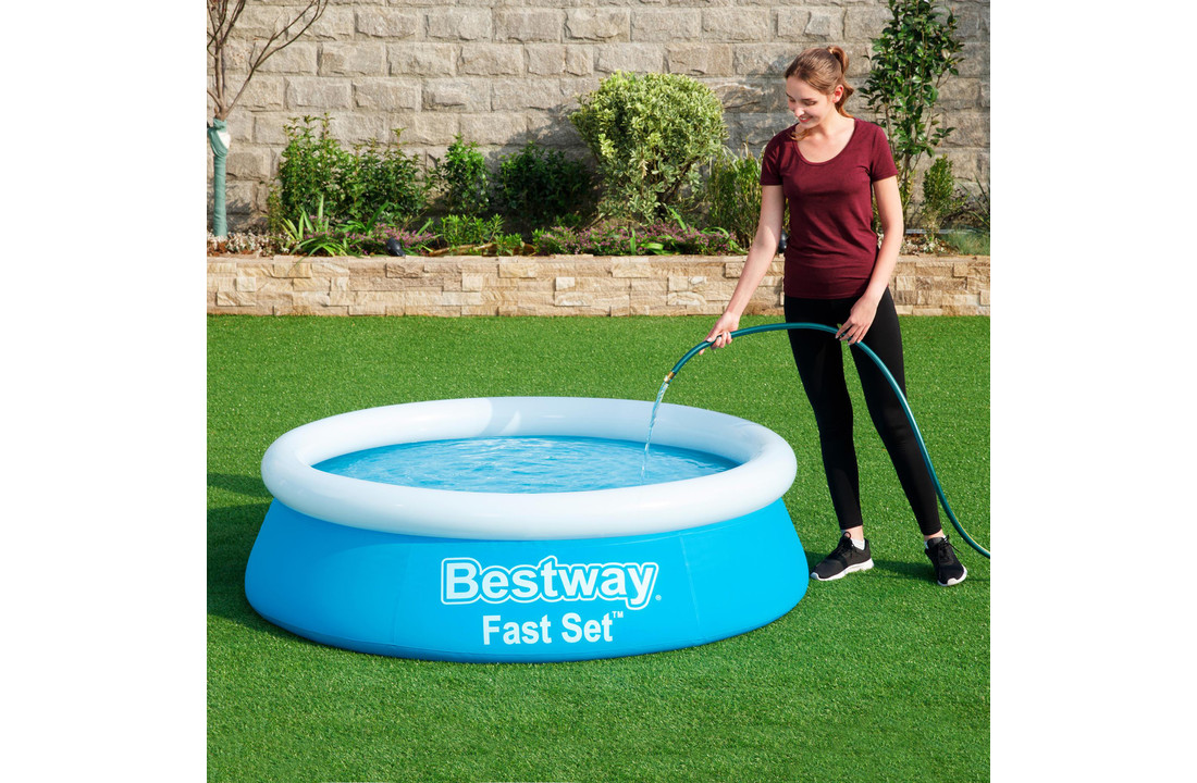 Bestway Fast Set peuterbad 183 x 51 cm opblaaszwembad