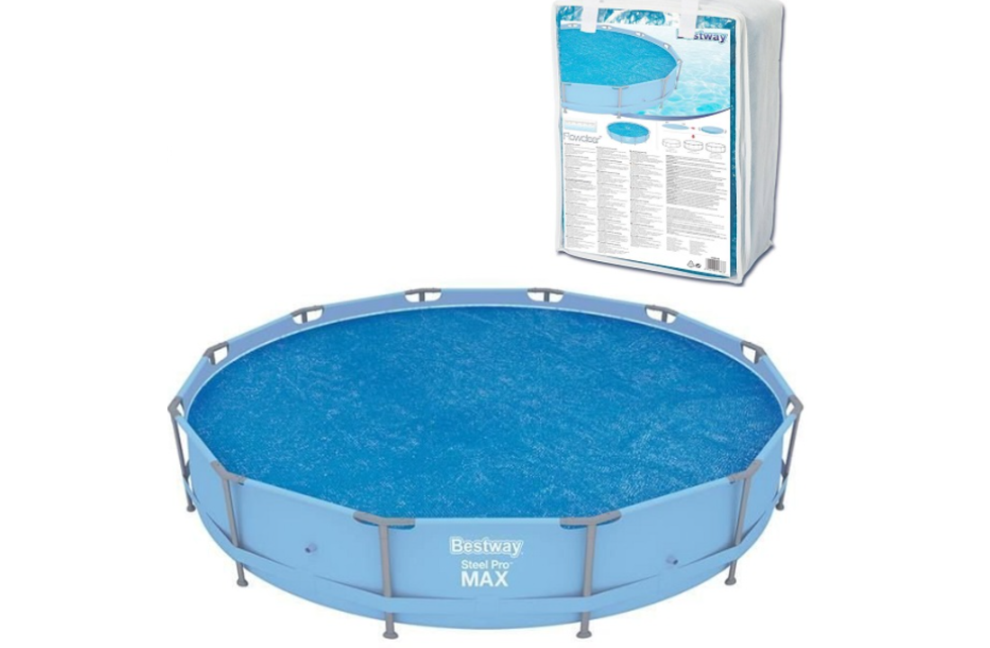 Bestway zwembadafdekking verwarmend 366 cm - solar cover