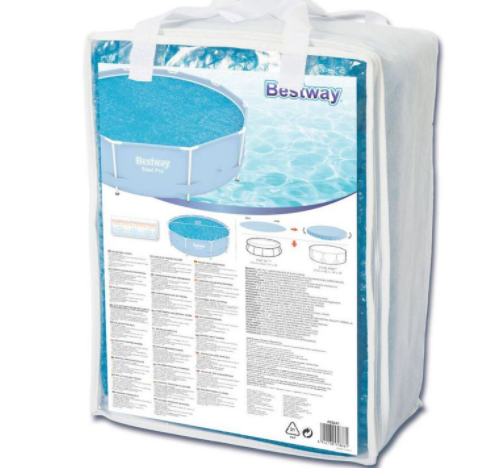 Bestway zwembadafdekking verwarmend 366 cm - solar cover