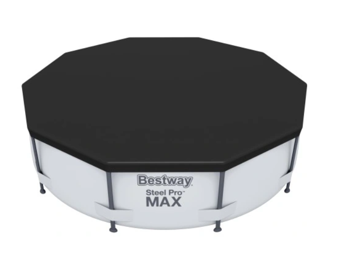 Bestway zwembad afdekzeil 305 cm – Zwart – Zwembad cover