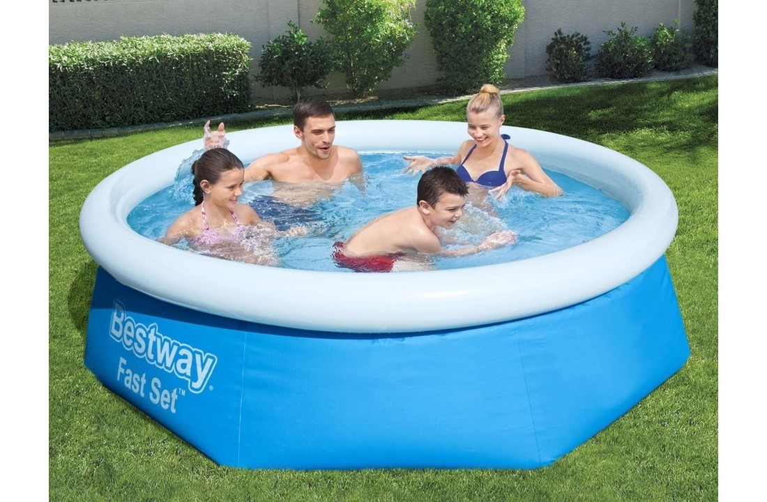 Bestway Fast Set opblaaszwembad 244 x 66 cm