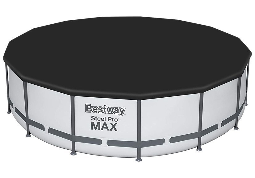 Bestway zwembad afdekzeil 457 cm rond zwart