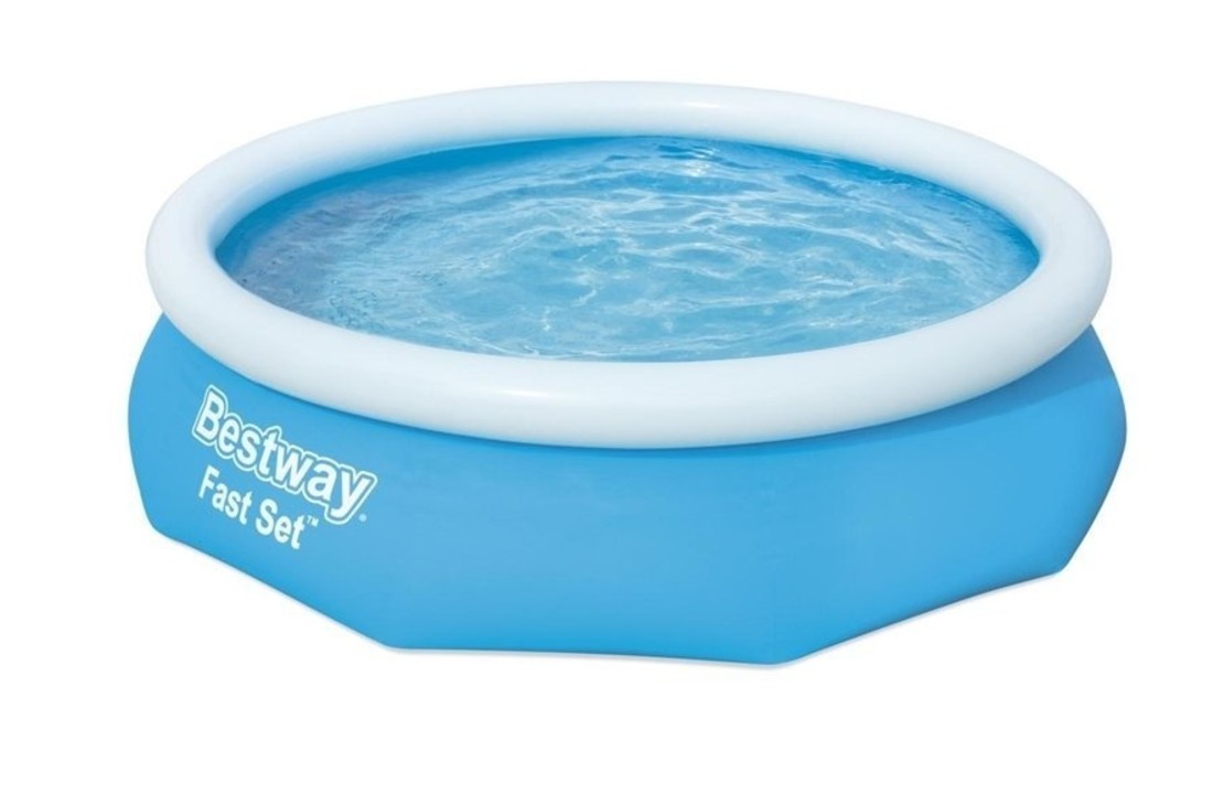 Bestway Fast Set Opblaaszwembad 305x76 cm – Blauw