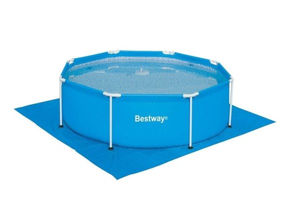 Bestway zwembad grondzeil 335 x 335 cm – Blauw