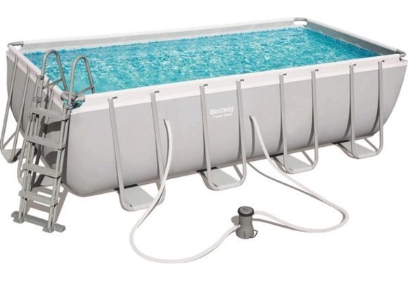 Bestway power steel zwembad 404 x 201 x 100 cm  met pomp - complete set