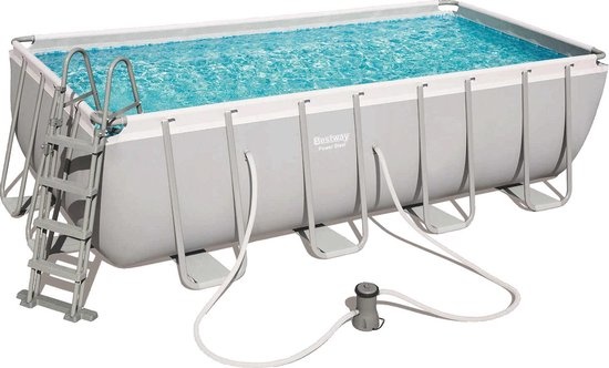 Bestway power steel zwembad 404 x 201 x 100 cm  met pomp - complete set