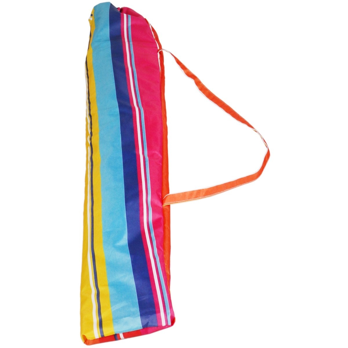 Parasol 180 cm - strandparasol met tas - multi kleur