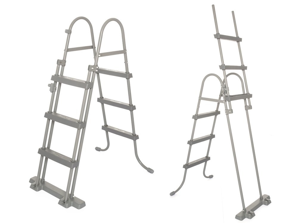 Bestway Power Steel zwembad 396 x 107 cm Rotan-look - complete set