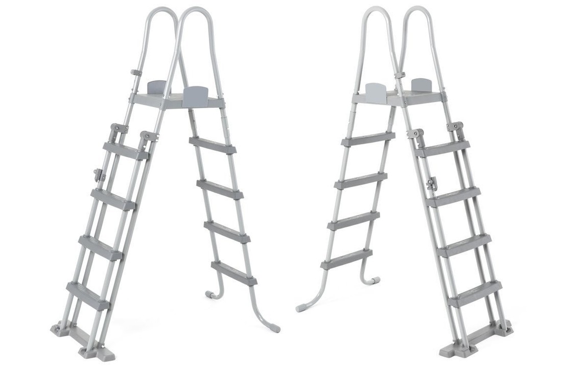 Bestway Power Steel zwembad 671 x 132 cm - Steen-look - complete set