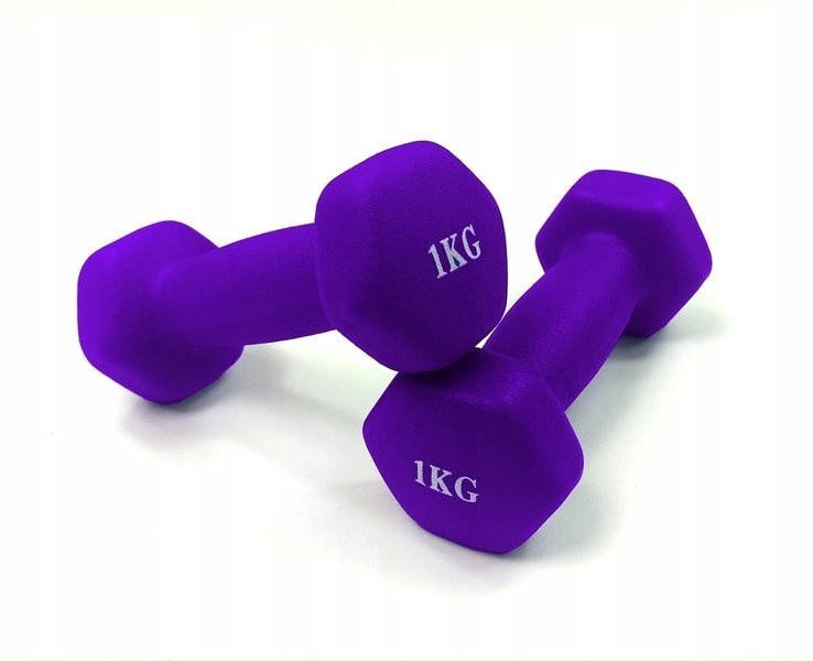 Dumbell combinatie set 10 kg totaal - met koffer