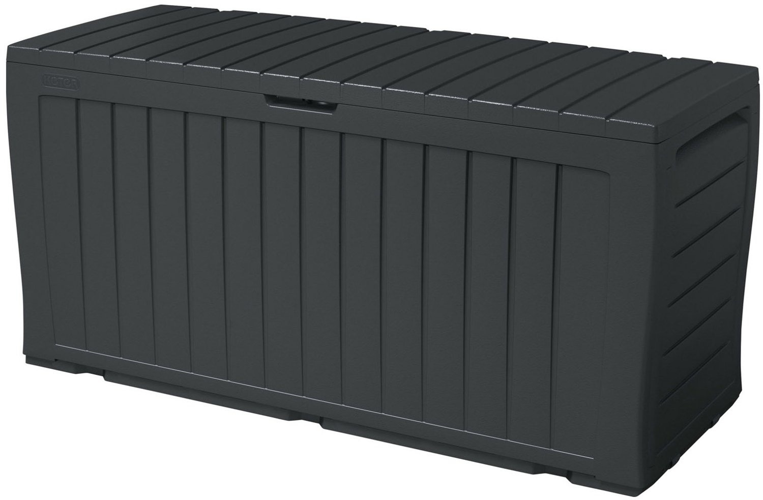 Tuin opbergbox 270 Liter - 117x45x57 cm - Antraciet