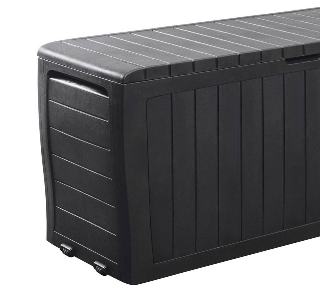 Tuin opbergbox 270 Liter - 117x45x57 cm - Antraciet