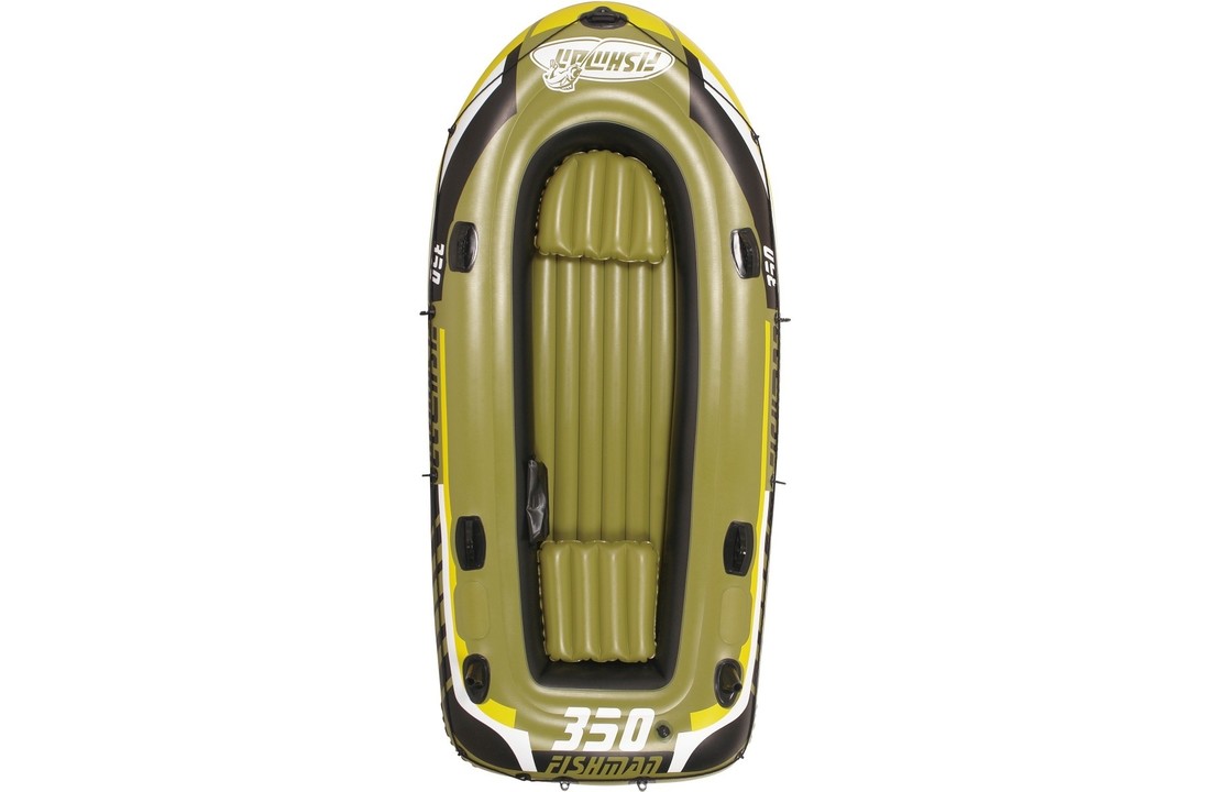 Fishman 350 opblaasboot - 305x136x42 cm - Inclusief pomp en roeispanen
