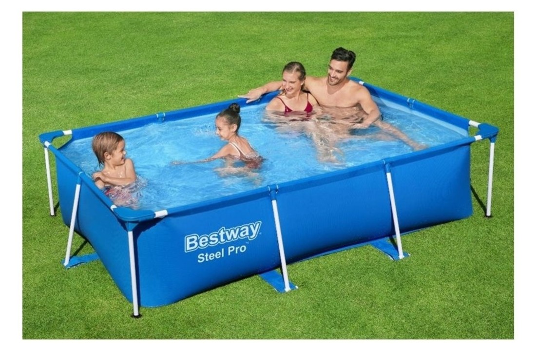 Bestway Steel Pro 259 x 170 x 61 cm - rechthoekig tuinbad