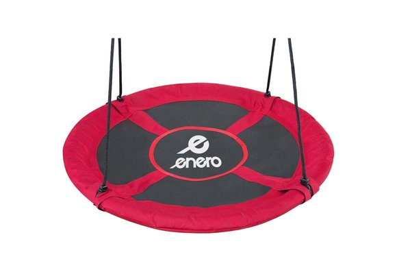 Nestschommel rood 110 cm met touwen - tot 150 kg