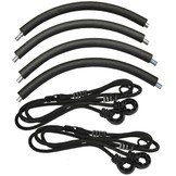 Nestschommel rood 110 cm met touwen - tot 150 kg