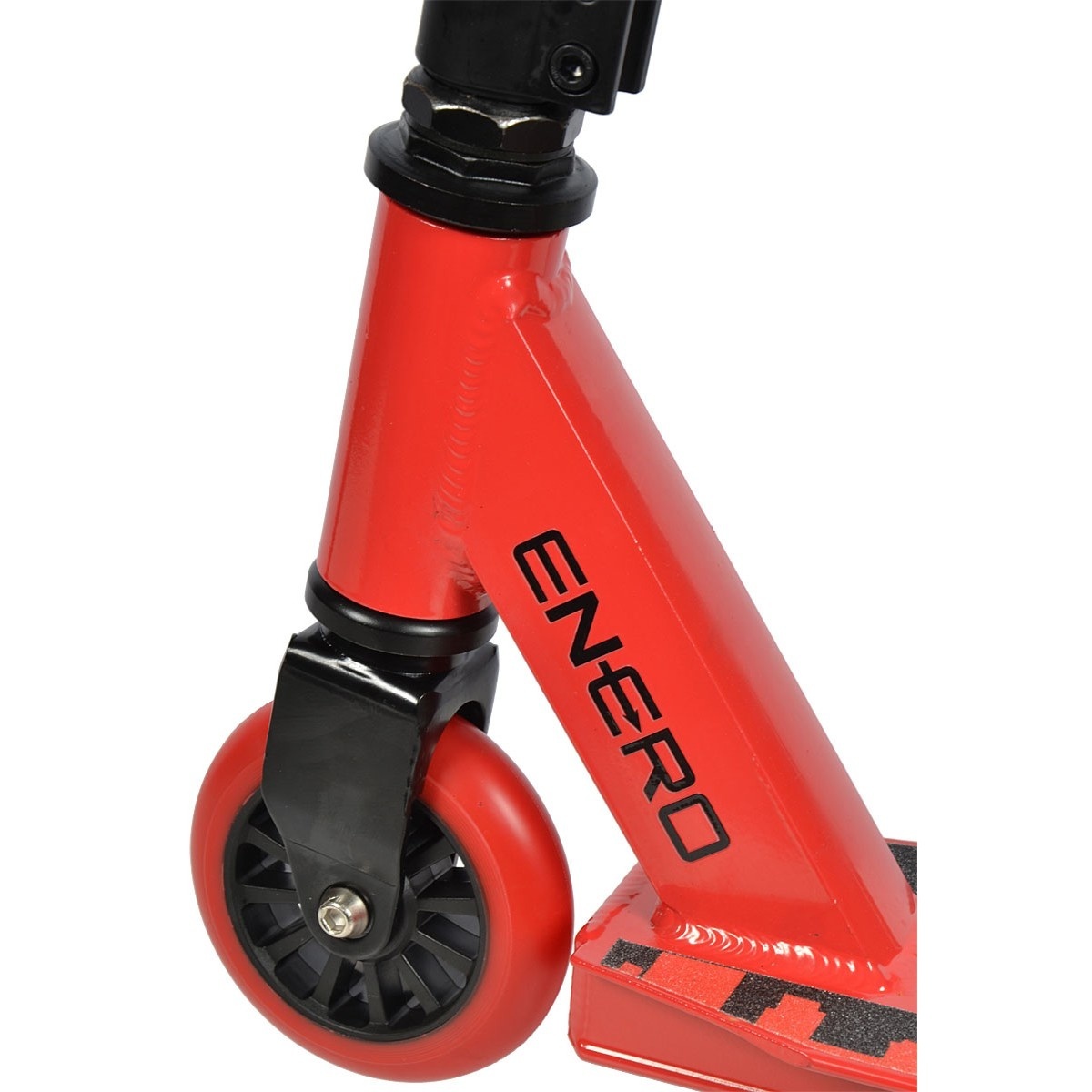 Stuntstep Enero Scorpio rood & zwart - tot 120 kg